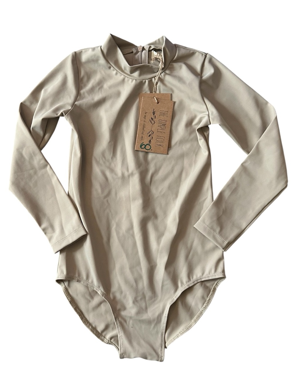 The Simple Folk the One piece Swimsuit in Dune size 6-7